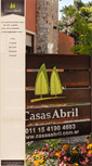 Mobile Screenshot of casasabril.com.ar